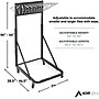 AdirOffice Steel Blueprint Vertical File Rolling Storage Stand, Black (613-BLK-KIT1)~#|#~A8345BF7-4C57-4F7C-B524AB8D73683D65_sc7