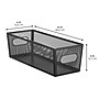 mDesign Steel Organizer, Matte Black (25991) ~#|#~A83C96DA-1BFA-4EEF-8F9D676FC1926909_sc7