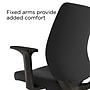 Staples® Essentials Ergonomic Fabric Swivel Task Chair, Black (UN59380)~#|#~A841CD74-3FEA-4786-AD9D3E76DA9F329B_sc7
