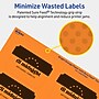 Avery Laser/Inkjet Multipurpose Decorative Edge Labels, 2" x 3", Bright Orange, 160/Pack (94267)~#|#~A84588EC-CCCC-42C6-B52F1EFE43D1FB72_sc7