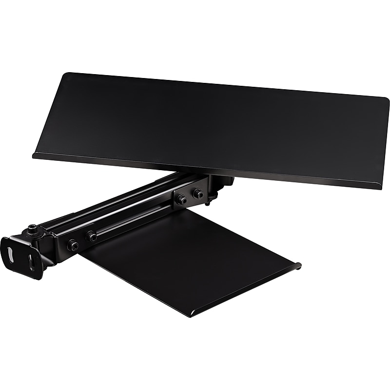 Next Level Racing Elite Adjustable Keyboard and Mouse Tray, Black (NLR-E019) image 1