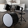 Hey Play Kids Drum Set with Throne Stool, Black, 3 Pieces/Set (80-TT0078-BK)~#|#~A84EA26B-B2DD-4831-A1D49CA0D3204DA6_sc7