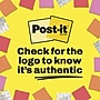 Post-it Notes, 3" x 3", Sunburst Collection, 100 Sheet/Pad, 18 Pads/Pack (654-18SUN-CP)~#|#~A84F0C2E-B9AD-496D-96500E73D980F2B2_sc7