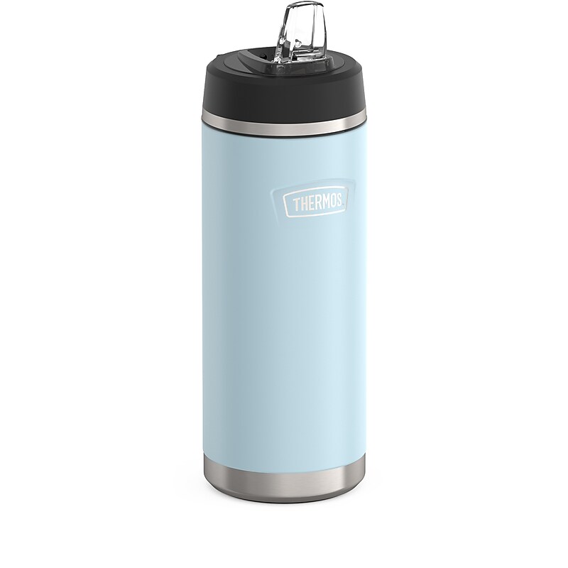 Thermos Icon Stainless Steel Vacuum Insulated Water Bottle, 18 oz., Glacier (EAIS2332GC4) image 1
