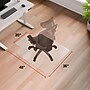 Staples® Hard Floor Chair Mat with Lip, 36" x 48'', Clear (STP-15987)~#|#~A850CCAA-45E4-4D17-9227A455D59284E6_sc7