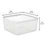 mDesign Steel Organizer, Matte White (25952) ~#|#~A8542664-6CE6-4F76-A73E0942E22CA376_sc7