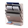 Mind Reader 5-Pocket Metal Mesh Mountable Wall File, Letter Size, Pink (MAGSTACK-PNK)~#|#~A8552189-6840-4CF2-89319EFF9372C6AA_sc7