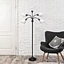 Simple Designs Medusa 67" Metal Floor Lamp with Cone Shades, Black/White (LF2006-BAW)~#|#~A858274E-8F2A-4A16-8885FA5794125C30_sc7