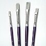 Silver Brush Silver Silk LH 4-Piece Brush Pack (SLVSK8004)~#|#~A85A671D-3CBA-4DAC-9D3D1A65C28185BC_sc7