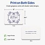 Avery Rectangle Rounded Corners Matte Blank Card, White, 200/Box (19479399783)~#|#~A85EA8C5-7DF7-4C9A-B7903FEFC2B381FB_sc7