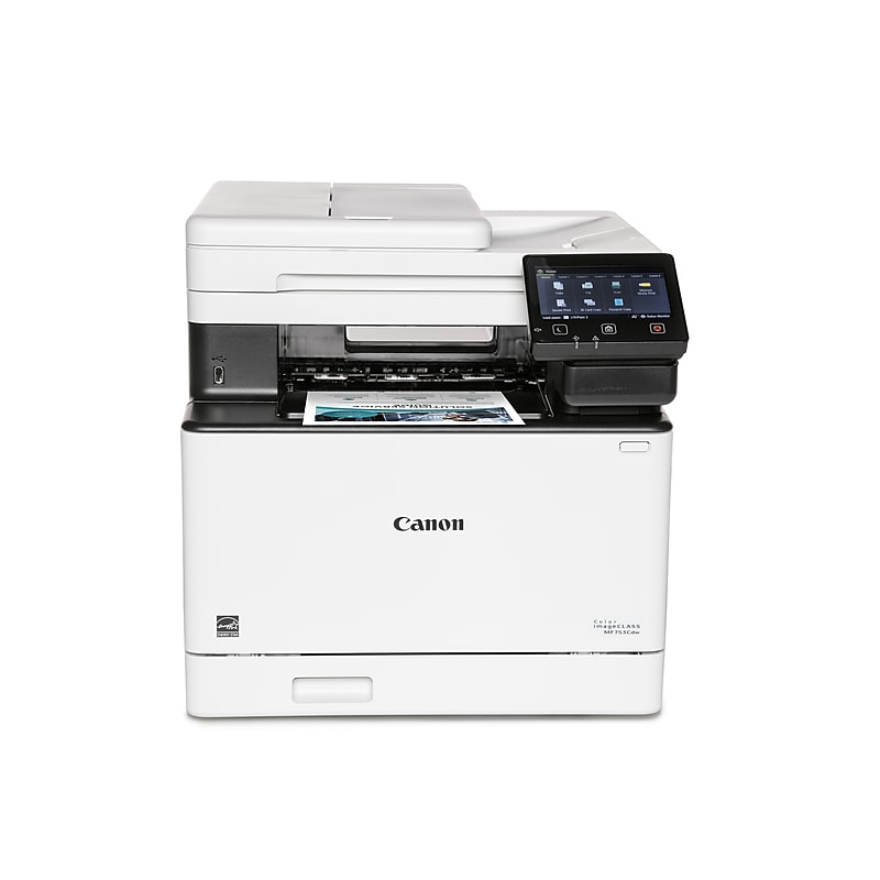 Canon imageCLASS MF753CDW Wireless Color Laser Printer, All-In-One, Print, Scan, Copy, Fax (MF753CDW) image 1