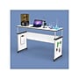Luxor 32"-38"H Adjustable Standing Modular Teacher Desk, White/Gray (DTTB002)~#|#~A8643A8F-2065-444A-91C74BB68815BEB8_sc7
