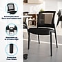 Flash Furniture Hercules Commercial Armless Stackable Side Chair, Black (HL0010W1BK)~#|#~A866595E-7953-4606-961B08FDE2E4C3B0_sc7