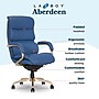 La-Z-Boy Aberdeen Ergonomic Bonded Leather Swivel Executive Chair, Blue (51545-BLU)~#|#~A866C2DB-A558-4286-882E205D86BCA2E4_sc7