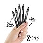 Zebra Z-Grip Retractable Ballpoint Pen, Medium Point, 1.0mm, Black Ink, Dozen (20610)~#|#~A86AF1A2-CF5D-4CBA-BE7D09E31C34ED65_sc7