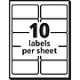Avery EcoFriendly Laser/Inkjet Shipping Labels, 2" x 4", White, 1,000 Labels/Box (48163)~#|#~A8721661-0A8B-409B-B9F04D00EDE0D6B1_sc7
