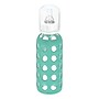 Lifefactory 9 oz. Glass Baby Bottle with Silicone Sleeve, Stage 2 Nipple, Stopper & Cap, Kale (LF110018C4)~#|#~A8789127-7B92-464B-8D35544C4E8D7F4F_sc7