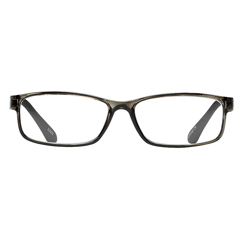 SAV Eyewear Blue Light 1.00 Reading Glasses, Smoke (E2103-100-064) image 1