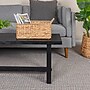 Household Essentials Rectangular Handwoven Water Hyacinth & Seagrass Basket with Handles, Natural (HE1188)~#|#~A8821B08-9698-41C0-ABB1093BCC33F95D_sc7
