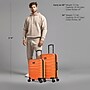 InUSA Trend 2-Piece Hardside Spinner Luggage Set, TSA Checkpoint Friendly, Orange (IUTRE0SM-ORA)~#|#~A8825160-D63B-441F-9D4D0A52C6A9E467_sc7