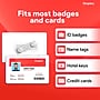 Staples Magnetic Badge Holders, 2.25" x 3.5", Vinyl, Clear, 25/Pack (51925)~#|#~A882BD70-90DB-4C78-A7C8D4F90391881E_sc7