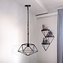 Lalia Home 1 Light 16" Metal Wire Paragon Hanging Ceiling LED Pendant Fixture, Black (LHP-3003-BK)~#|#~A8839F59-03AC-4A3A-B190658B6DF5E3BC_sc7