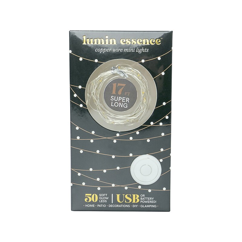 DM Merchandising lumin essence Copper Wire Mini Lights (CPTS231) image 1