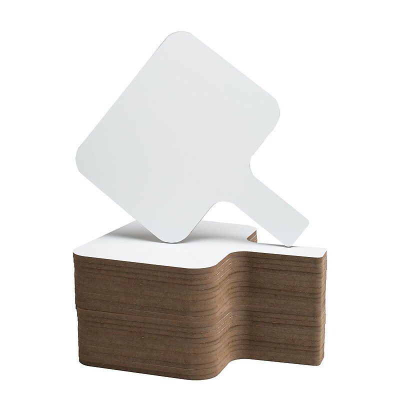 Flipside Rectangular Dry-Erase Writing Paddle, 24/Set (10040) image 1