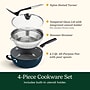 Cuisinart Preferred Pan 4-Piece Ceremic Cookware Set, Nouveau Navy (PP426NV)~#|#~A88EFA66-631F-4337-AA298BCCDA2E477F_sc7