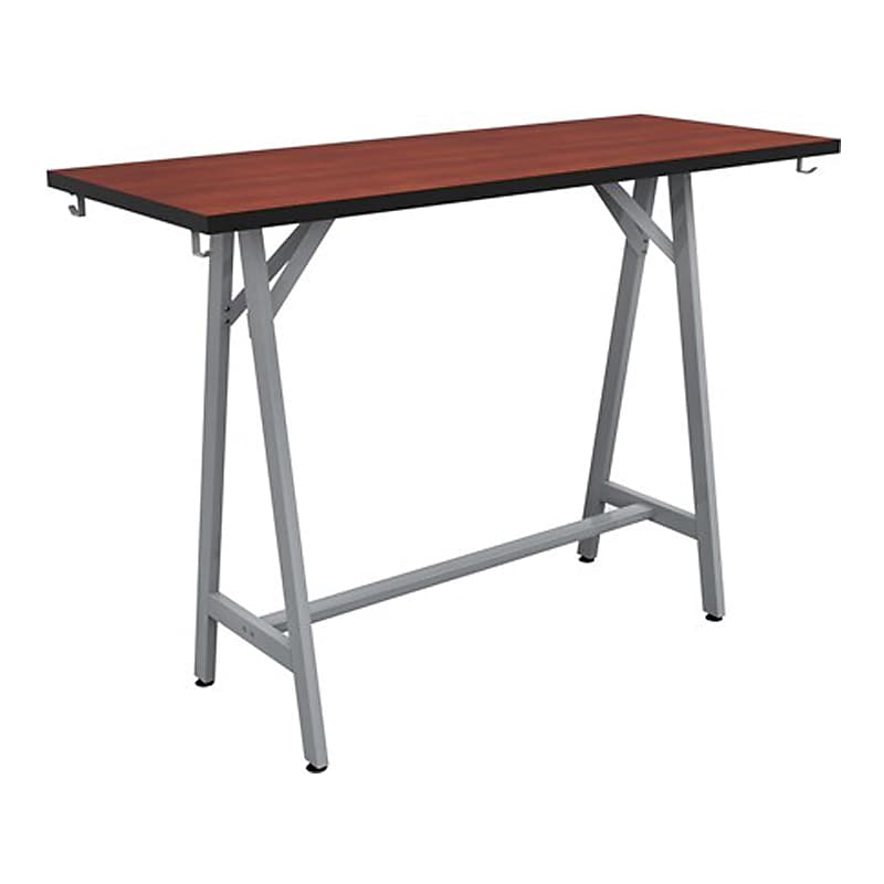 Safco Spark Teaming Table, 24" x 60", Biltmore Cherry (SPK6024SLBMCH) image 1