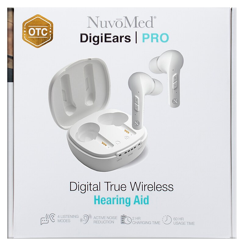 NuvoMed DigiEars Pro Digital True Wireless Hearing Aid (HAA-4/0141) image 1