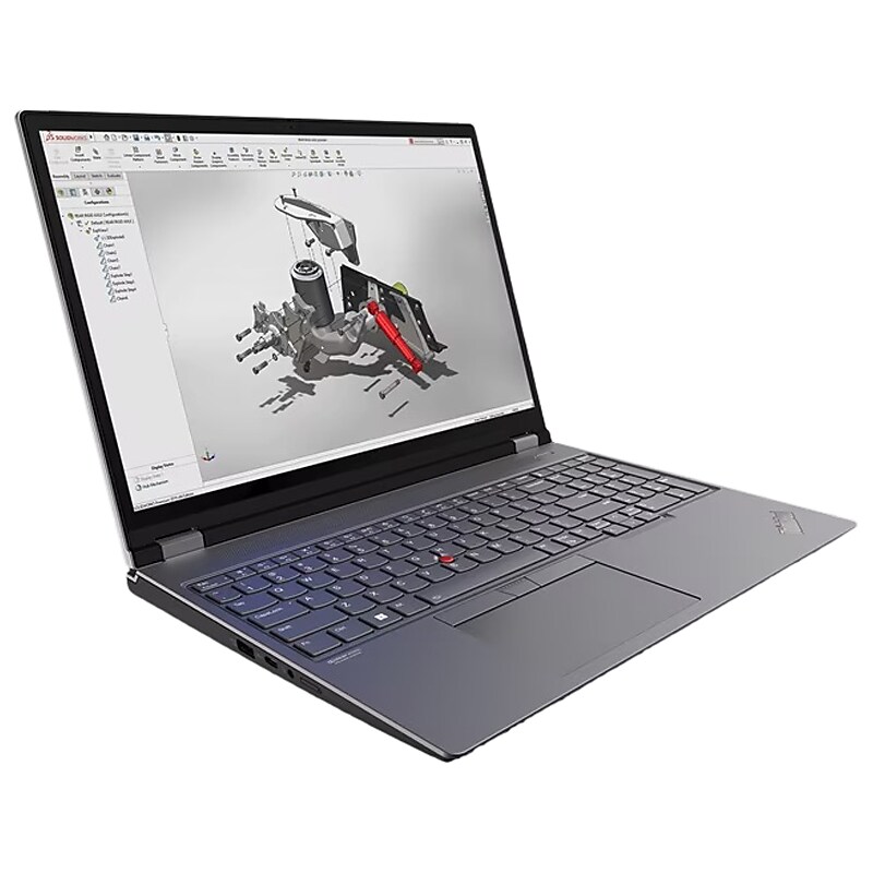 Lenovo ThinkPad P16 Gen 2 16" Laptop, Intel Core i9-13950HX, 32GB Memory, 1TB SSD, Windows 11 Pro (21FA002NUS) image 1
