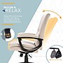 Click365 Ergonomic Velvet Swivel Executive Chair, Taupe (CCHR10024D)~#|#~A8976E65-FFC4-456F-8EDD8D8E8C2F8530_sc7