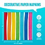 Say Hooray! Rainbow Cheer 5" Beverage Napkin, Multicolored, 64 Napkins/Pack (DTC382603BNAP)~#|#~A8978891-BA13-4F1D-9731C85FDBBD2950_sc7