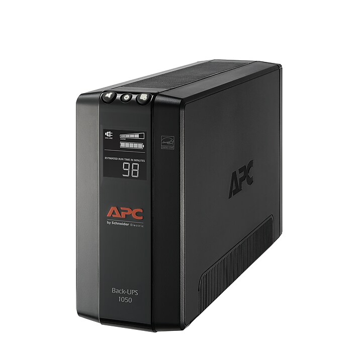 APC Back-UPS Pro 1000VA 8-Outlet UPS, Black (BN1050M) | Staples