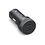 Mophie Dual USB-C Car Charger, 40W, Black (409909772)~#|#~A8A0F7C2-3FEF-47F0-A91A06AA9E37A210_sc7
