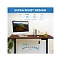 Mount-It! 55"W Electric Rectangular Adjustable Standing Desk, Brown/Black (MI-18114)~#|#~A8A2FF4F-4A06-4EA4-88F4F8D0006829F7_sc7