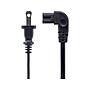 StarTech 10' NEMA 1-15P to Right Angle C7 Laptop Power Cord, Black (PXT101NB-STRA-10F)~#|#~A8A82857-249E-404E-9FC8B531F183D691_sc7