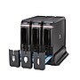 Dixie Ultra Triple Pack SmartStock Series-W Plastic Cutlery Dispenser, Black, 3/Carton (SSW3D85)~#|#~A8AD057E-AF84-4352-935A26C09223A8BB_sc7