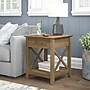Bush Furniture Key West 20" x 20" End Table, Reclaimed Pine (KWT120RCP-03)~#|#~A8B24441-0E4D-47DF-8239546E4D0DA321_sc7