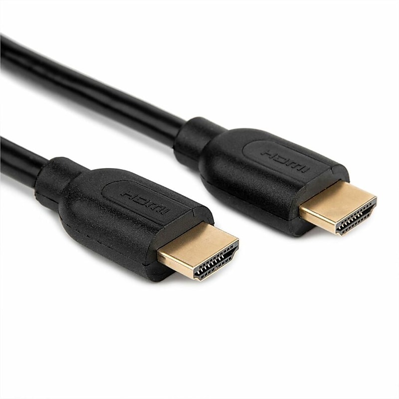 Rocstor 15' HDMI to HDMI Audio/Video Cable, Male to Male, Black (Y10C891-B1) image 1
