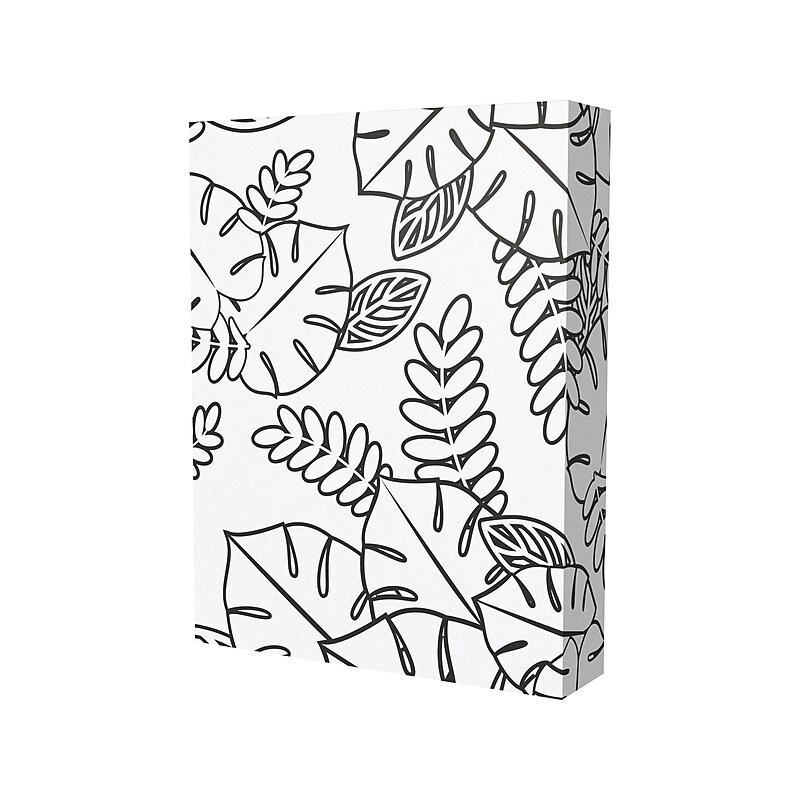 Lettermark Colors 30% Recycled 8.5" x 11" Color Copy Paper, 20 lbs., Gray, 5000/Carton (94302) image 1