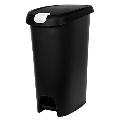 Hefty 12 Gallon Slim Step Trash Can - Thumbnail 5