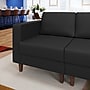 Flash Furniture Hercules Artemis LeatherSoft Left Arm Reception Chair, Black (ZB8921CLABLK)~#|#~A8B8C984-3038-4E2A-95904DC36908D727_sc7