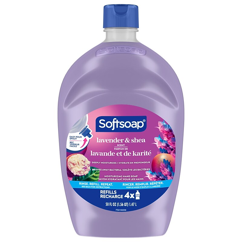 Softsoap Deeply Moisturizing Liquid Hand Soap Refill, Lavender & Shea Butter Scent, 50 oz. (61048335) image 1