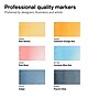 Winsor & Newton Promarker Dual-Tip Watercolor Alcohol Based Marker, Sky Tones, 6/Pack (WNX0290168)~#|#~A8C3EBDA-A447-44B1-BDDE9B4882AF3A27_sc7
