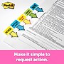 Post-it 'Sign & Date' Message Flags, .94" Wide, Green, 200 Flags/Pack (680-HVSD)~#|#~A8C433B3-ED8D-43D5-967D5D18B32F12D5_sc7