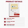 Staples Laser/Inkjet Address Labels, 1" x 4", Bright White, 20 Labels/Sheet, 250 Sheets/Box, 5000 Labels/Box (ST18064-CC)~#|#~A8C4DBAD-2FAD-4867-9897333F7B77533A_sc7