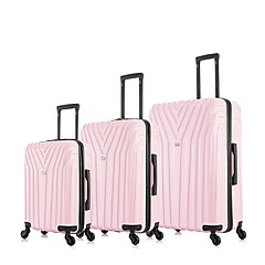 Swiss Mobility DXB Collection 3 Piece Hardside Spinner Luggage Set