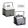 Mind Reader Metal Caddy Countertop Utensil Organizer, Black, 2/Pack (2MESHBASK)~#|#~A8D6F353-6EFC-4B3D-86CE5F71F2381A40_sc7